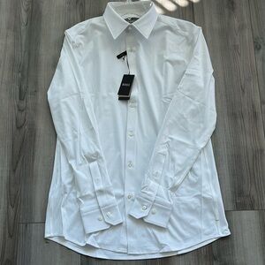 Button down white shirt by Boss
